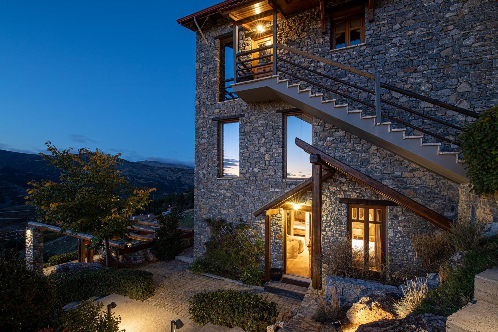 Chalet Azanias Kalavryta Buitenkant foto