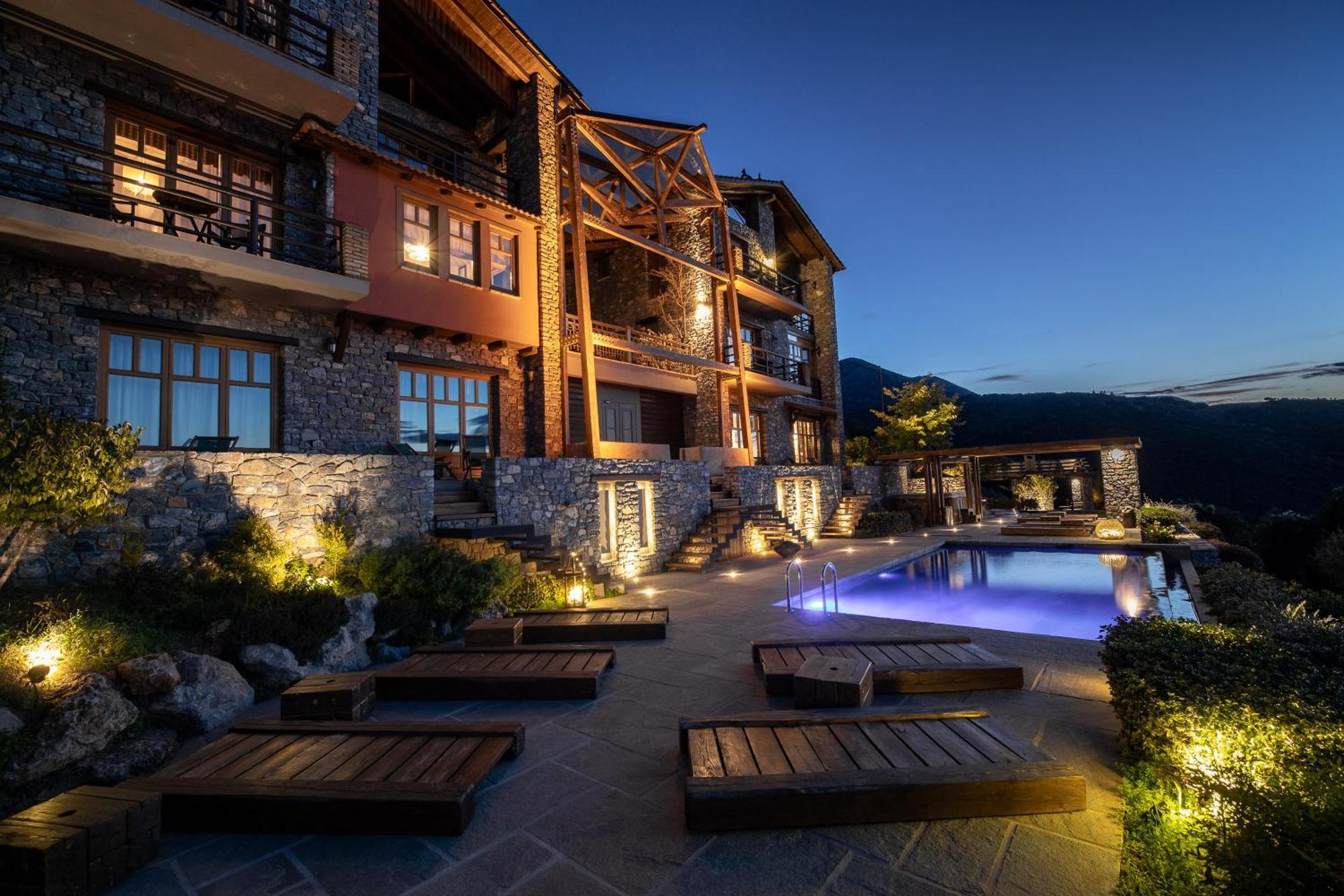 Chalet Azanias Kalavryta Buitenkant foto