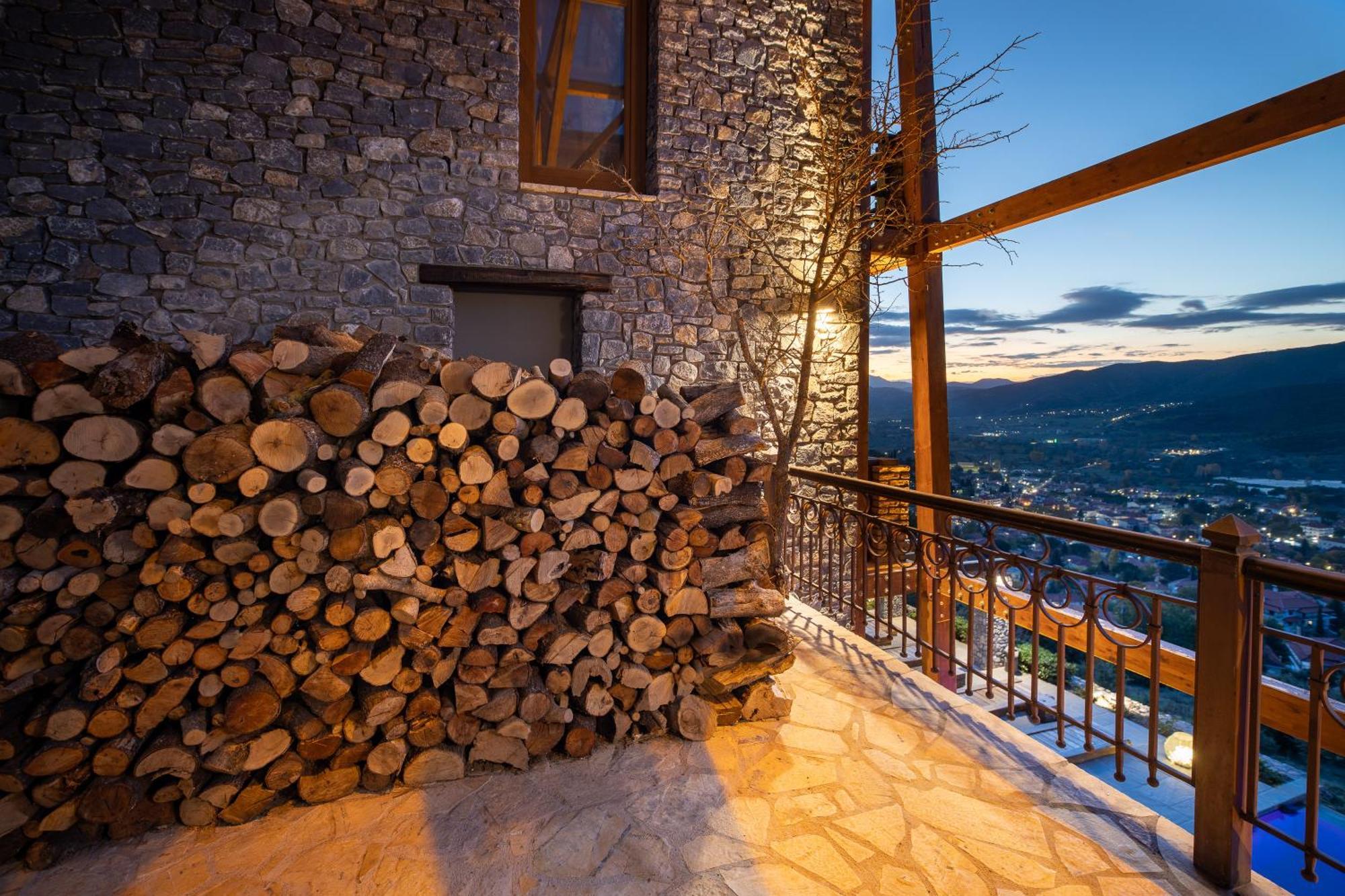 Chalet Azanias Kalavryta Buitenkant foto